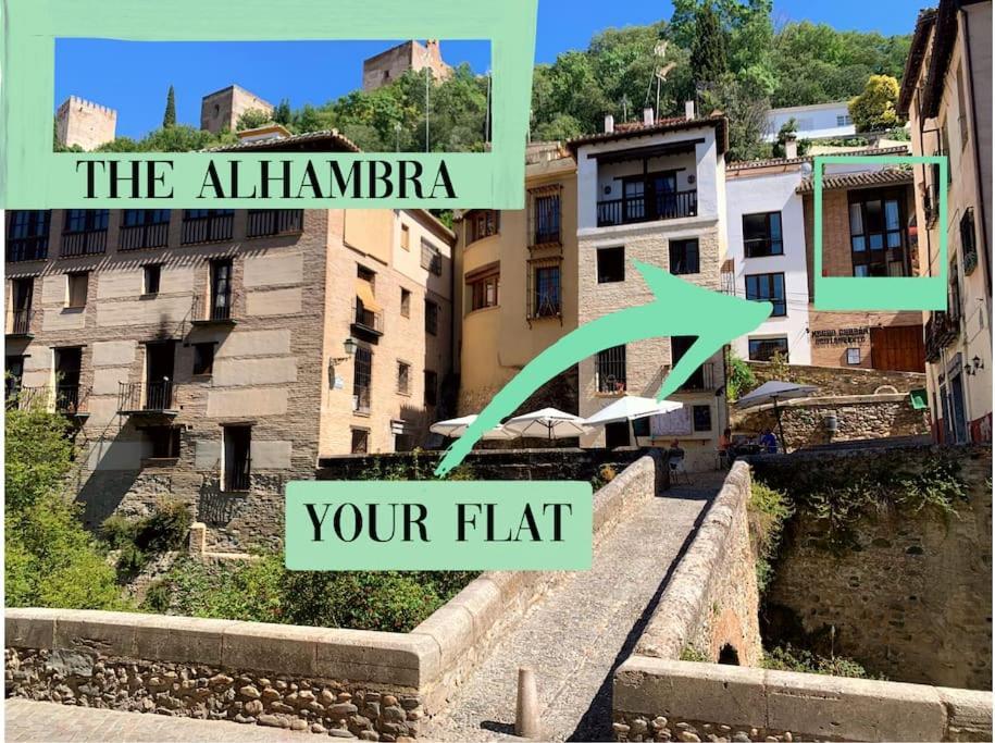 Apartamento Cosy Flat/Nearly Touching Alhambra/Great Views Granada Exterior foto